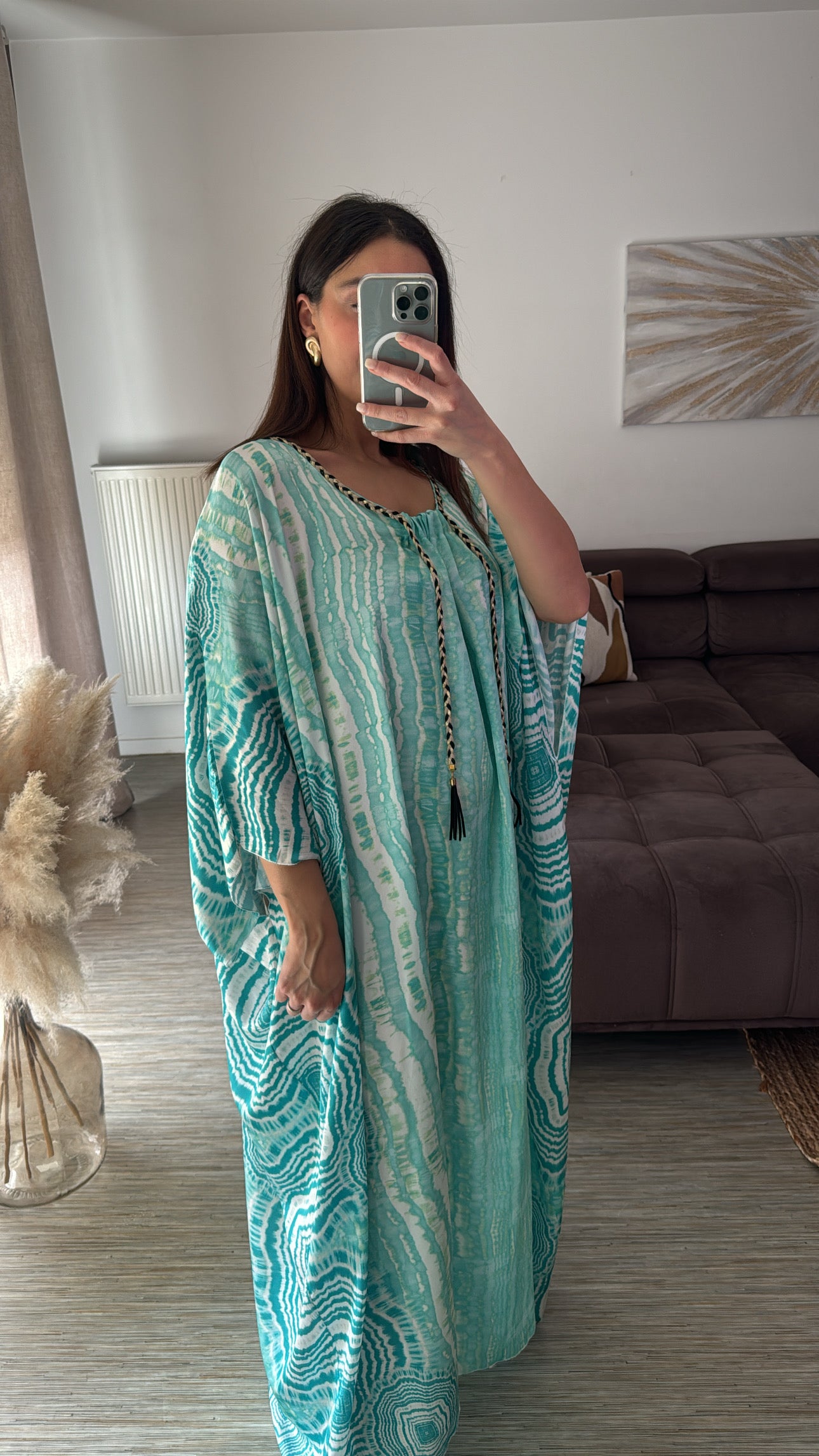 Robe Dina turquoise