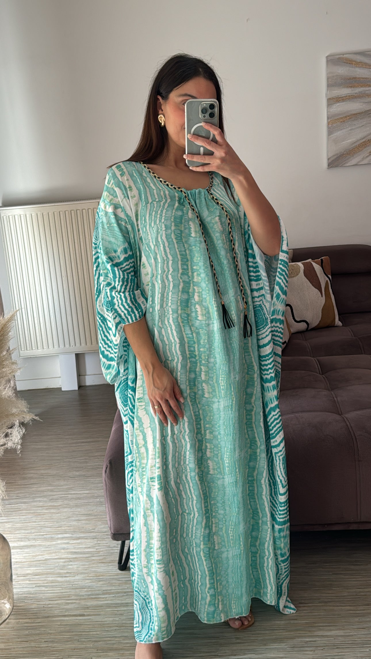 Robe Dina turquoise
