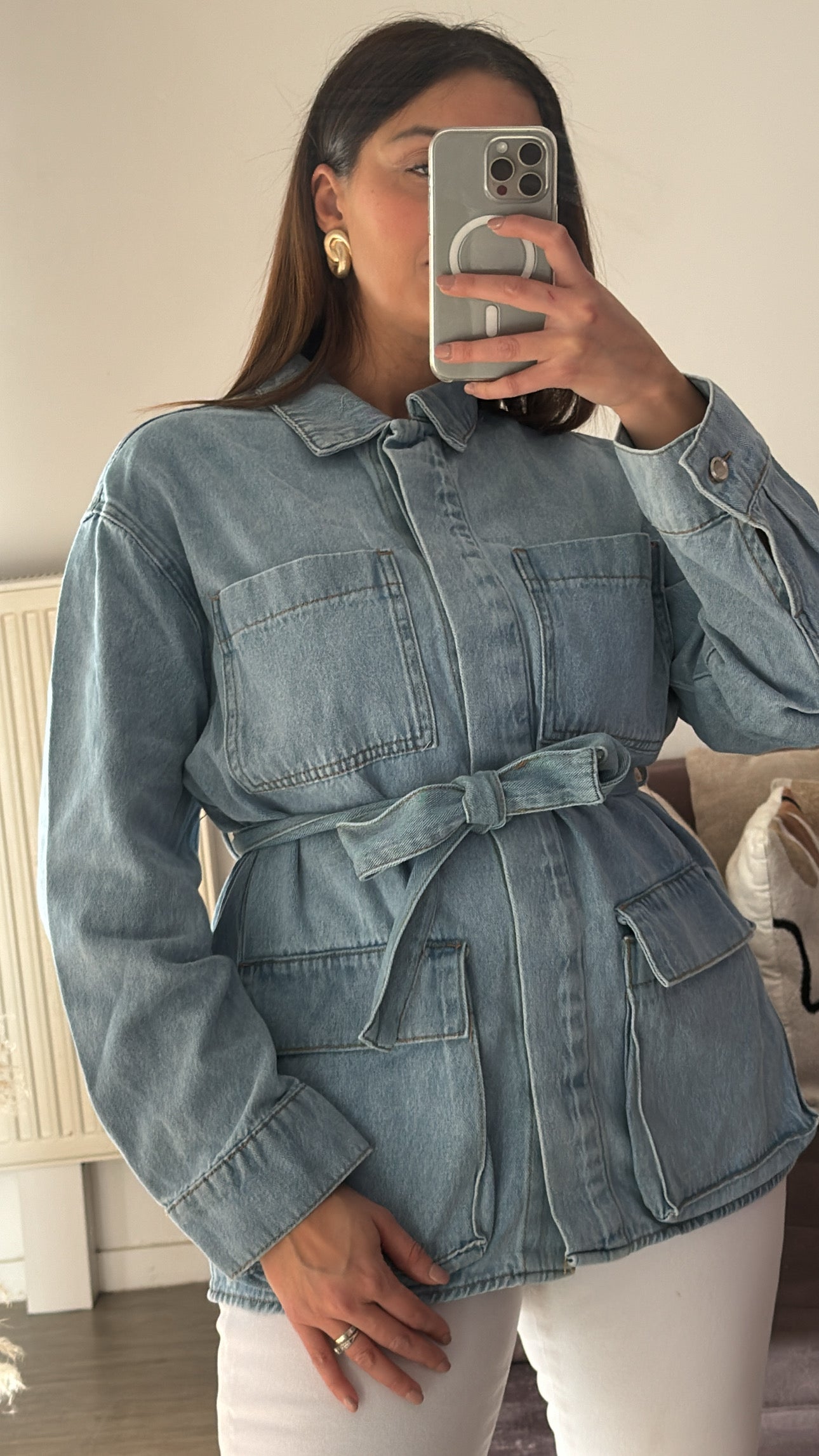 Veste en jean