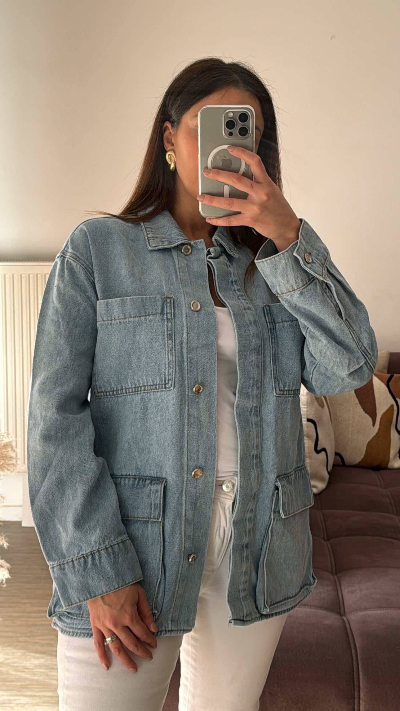 Veste en jean
