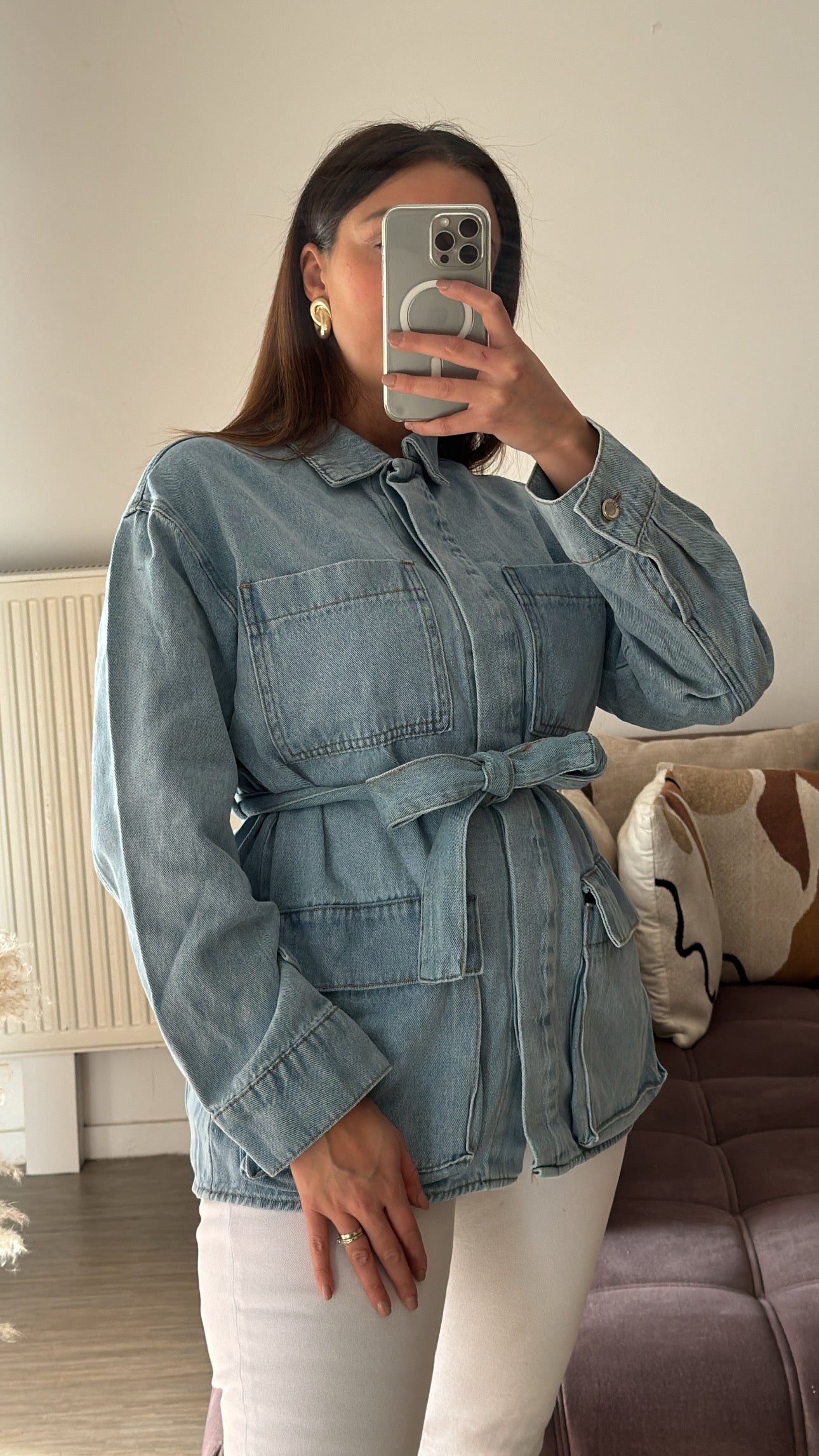Veste en jean