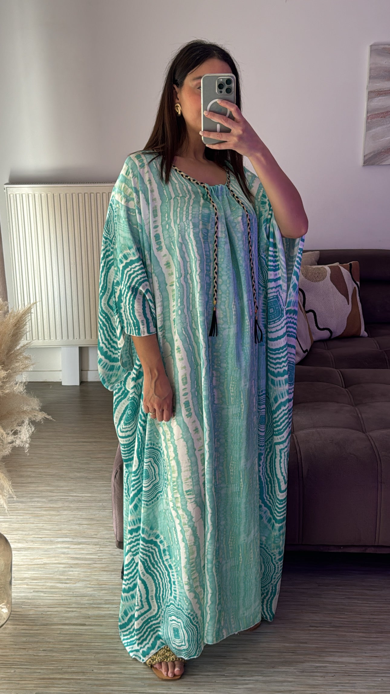 Robe Dina turquoise