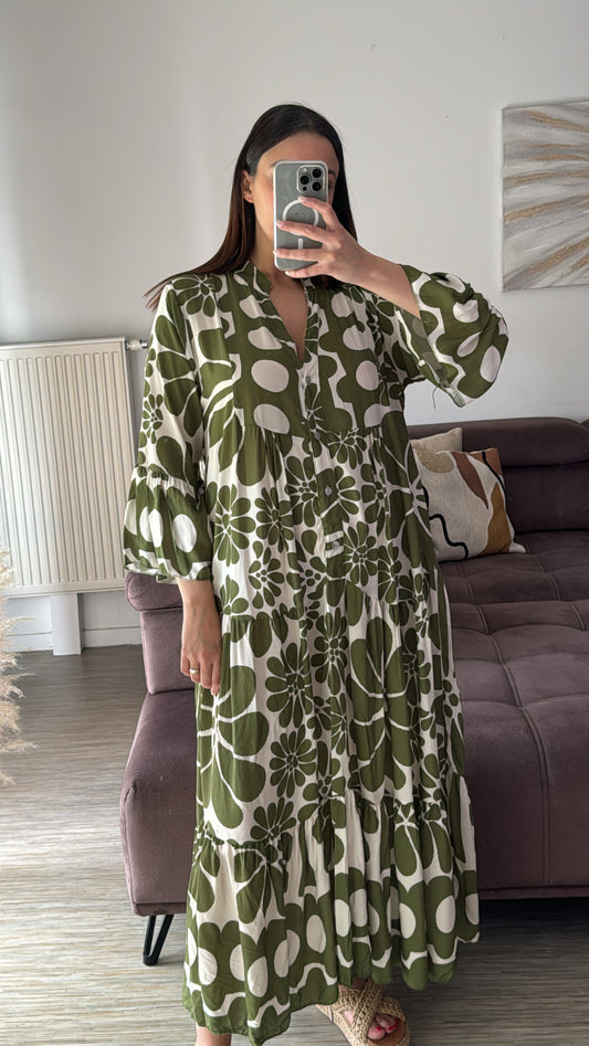 Robe Juliette Kaki