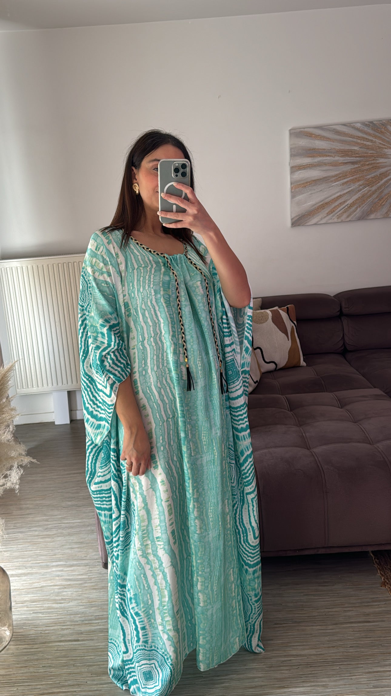 Robe Dina turquoise