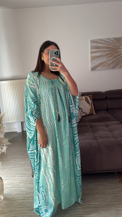 Robe Dina turquoise