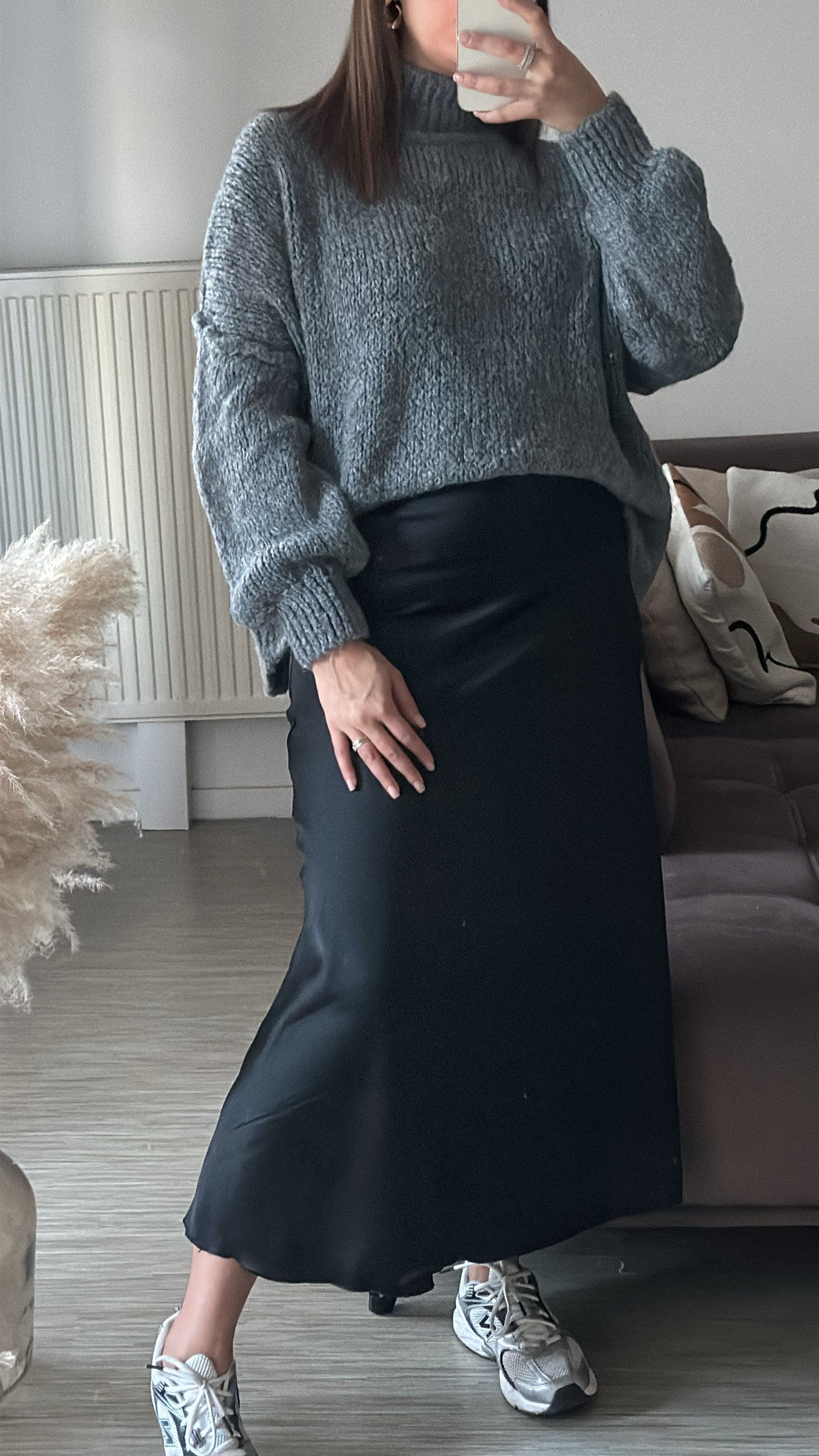 Jupe en satin